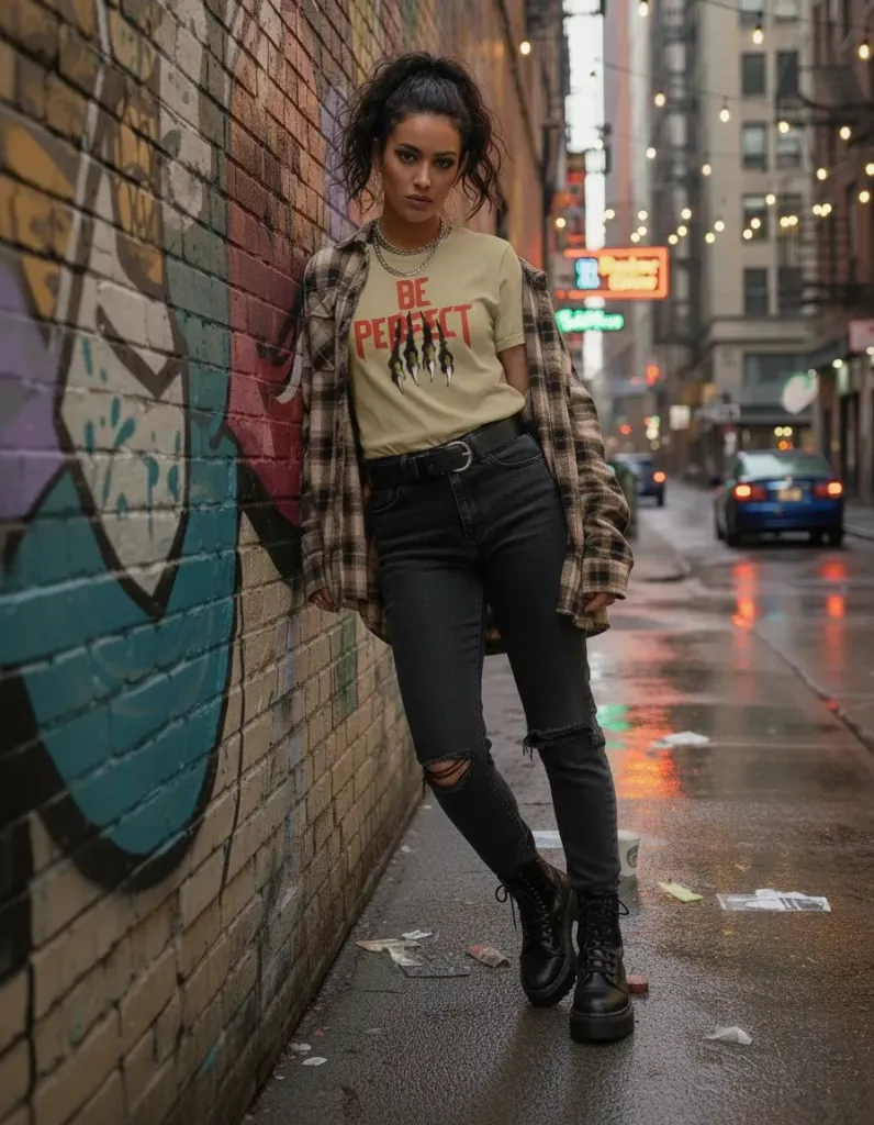 Camiseta Regular Fit Be perfect