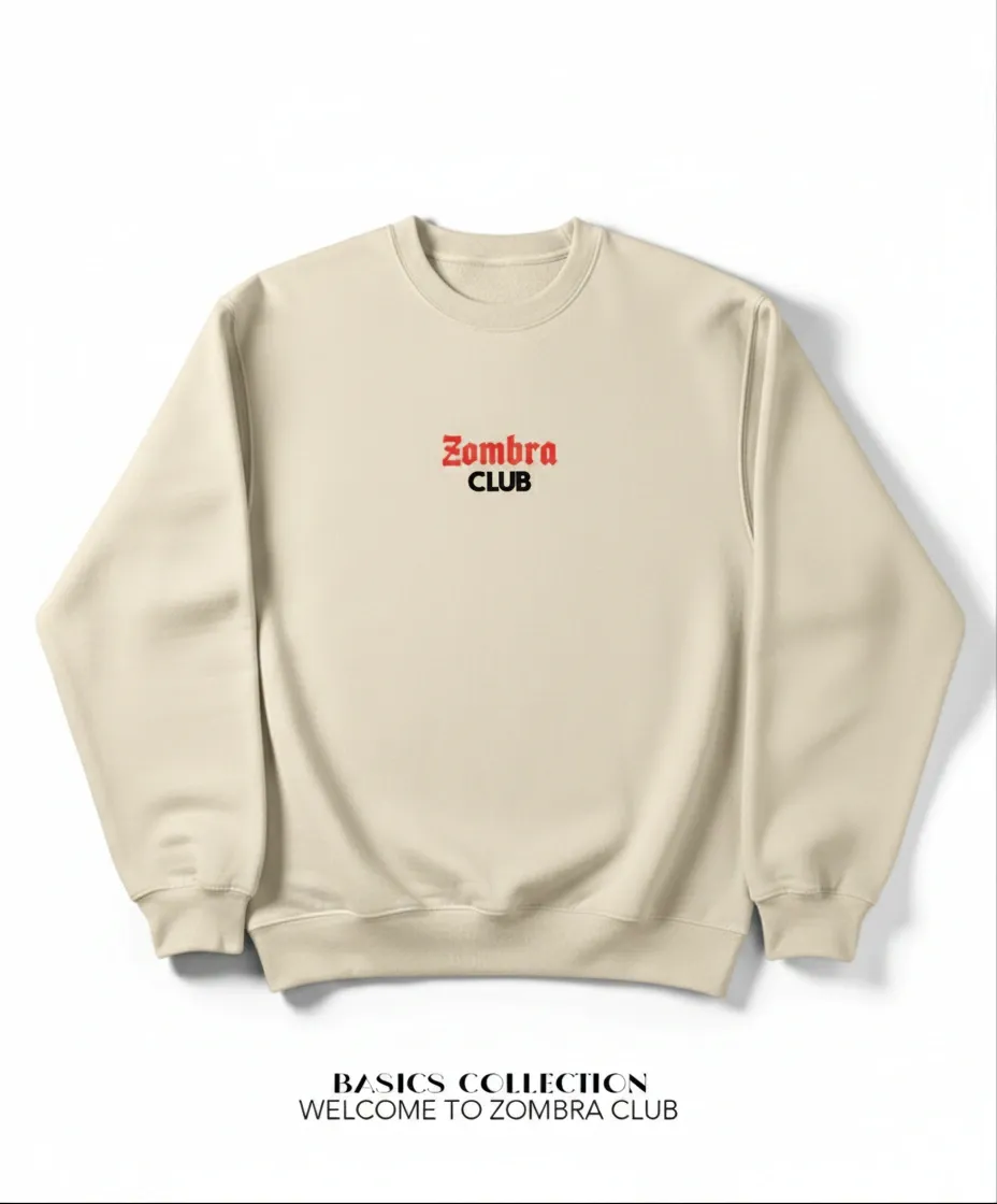 HODDIE ZOMBRA CLUB VAINILLA