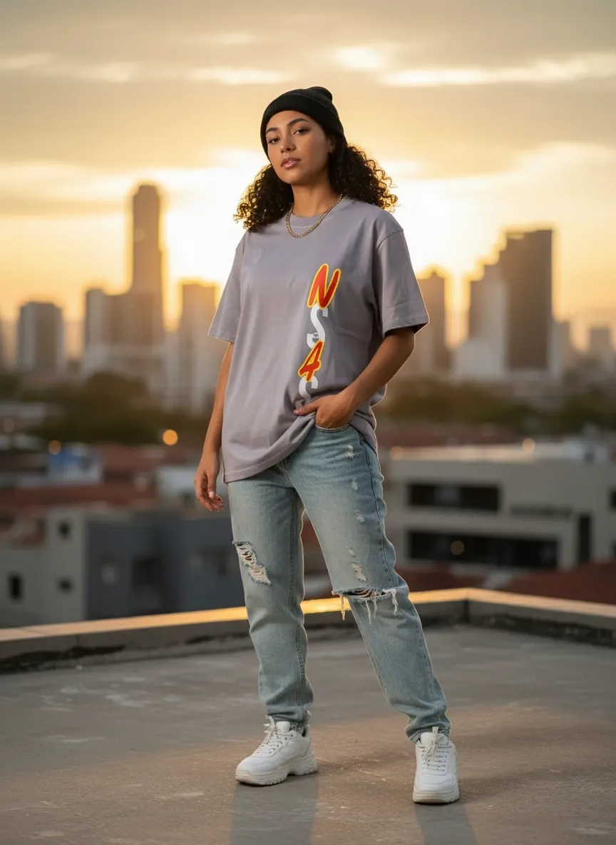 Camiseta Oversize NSAS